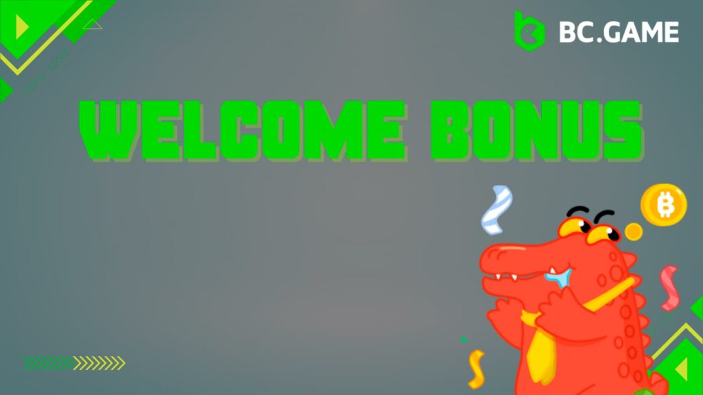The welcome bonus is one of the bonuses on the BC game India website