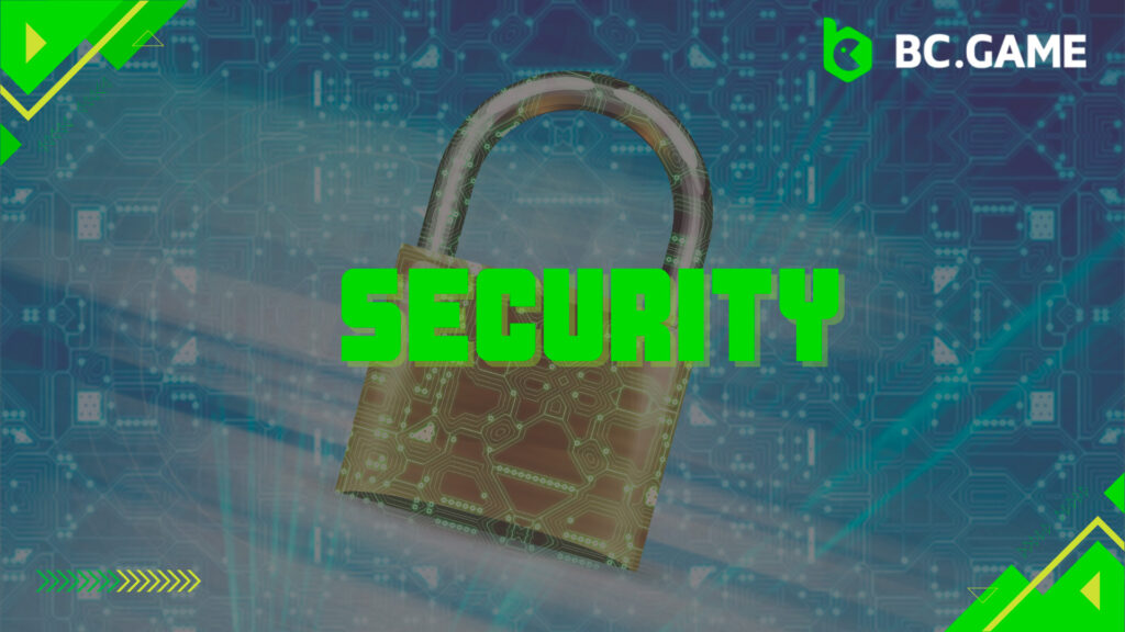 Security measures and reliability of the BC game